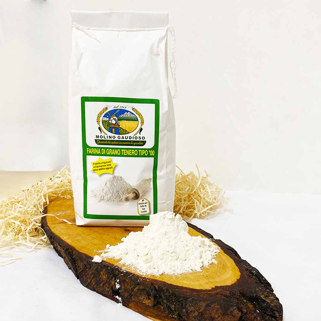 Farina di grano tenero tipo 00 1kg – Lucania in tavola